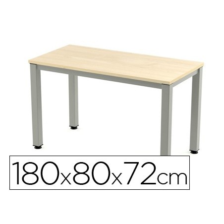 MESA DE ESCRITORIO ROCADA EXECUTIVE 2003AD01 ALUMINIO /FAIA