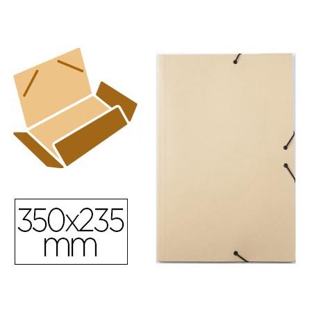 PASTA DE ELASTICOS LIDERPAPEL COM ABAS EM CARTOLINA 350 GRS.