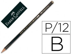 12un LAPIS DE GRAFITE FABER 9000 B -UNIDADE
