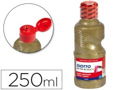 GUACHE ESCOLAR PURPURINA GLITTER GIOTTO 250 ML OURO
