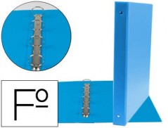 PASTA LIDERPAPEL 4 ANEIS 25 MM REDONDOS PLASTICO FOLIO COR C