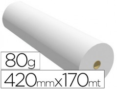 PAPEL REPROGRAFIA PPC PARA PLOTTER 420MMX170MT 80GR