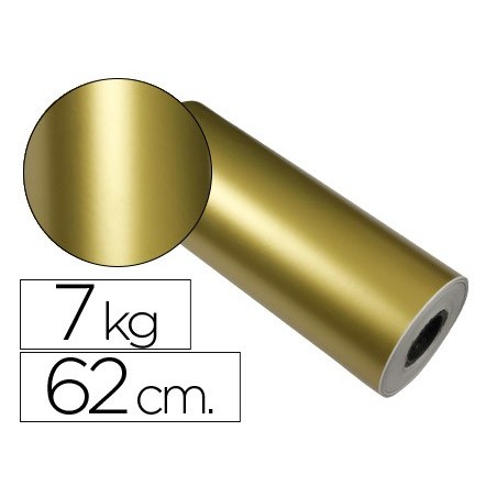 PAPEL FANTASIA VERG STAR 7013-62 OURO BOBINA 62 CM 7 KG