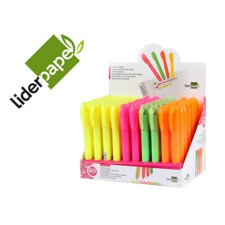 Lapis Cera Suave Fluorescente Cx.c/60 Sortidas