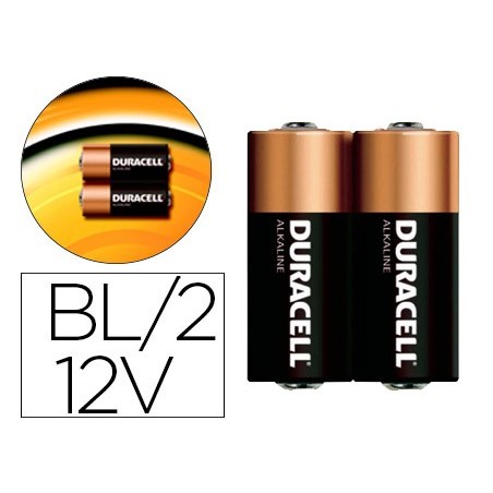 PILHA DURACELL ALCALINA SECURITY 12V BLISTER 2 UNIDADES