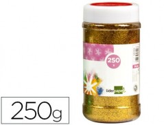 PURPURINA LIDERPAPEL FANTASIA COR OURO METALIZADO FRASCO DE