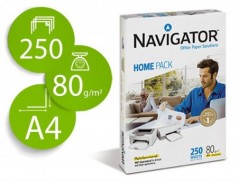 PAPEL FOTOCOPIA NAVIGATOR HOME PACK DIN A4  80 GRAMAS EMBALA