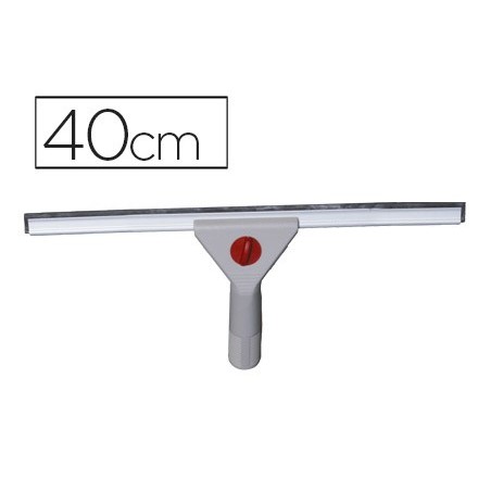 Limpa janelas industrial q-connect de aço e plastico 40 Cm