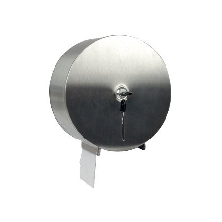 DISPENSADOR Q-CONNECT DE PAPEL HIGIENICO JUMBO ACO INOXIDAVE