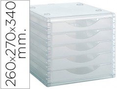 FICHERO GAVETAS DE SECRETARIA ARCHIVO 2000 260X270X340 MM EM