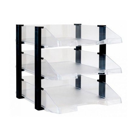 TABULEIROS SECRETARIA ARCHIVO 2000 PLASTICO TRANSPARENTE COM