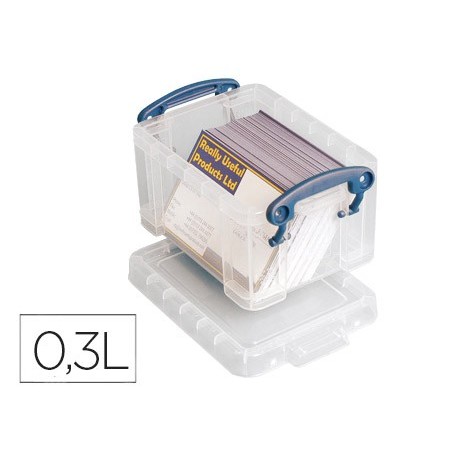 CONTENTOR DE PLASTICO ARCHIVO 2000 0,30 LITROS 65X85120 MM T