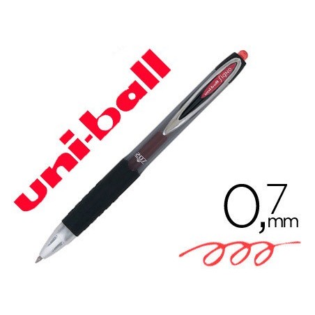12un ESFEROGRAFICA UNI-BALL ROLLER UMN-207 RETRATIL 0,7 MM C