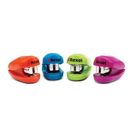 AGRAFADOR REXEL BUDDY + CAIXA DE AGRAFES CAPACIDADEE 10 FOLH