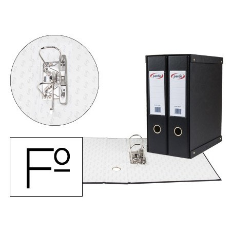 MODULO DE 2 PASTAS DE ARQUIVO PARDO 2 ANEIS DE 70 MM FOLIO C