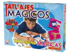JOGO DE MESA FALOMIR TATUAJES MAGICOS INFANTIL