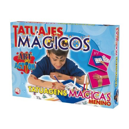 JOGO DE MESA FALOMIR TATUAJES MAGICOS INFANTIL