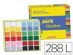 LAPIS DE CERA DACS CLASSBOX CAIXA DE 288 UNIDADES 12 CORES S