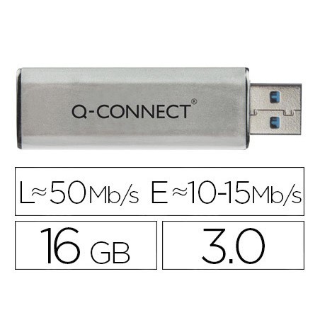 MEMORIA Q-CONNECT FLASH USB 16GB 3.0