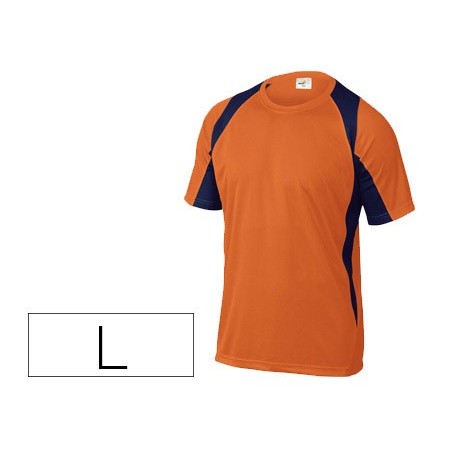 T-SHIRT DELTAPLUS POLIESTER MANGA CURTA COLARINHO REDONDO TR