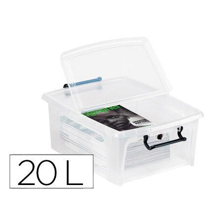 MODULO DE ARMAZENAMENTO CEP COM TAMPA POLIESTIRENO TRANSPARE