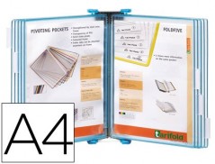 PORTA CATALOGO DE PAREDE METALTARIFOLD COM 10 BOLSS DIN A4 C