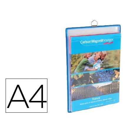 BOLSA PARA PENDURAR TARIFOLD DIN A4 REFORÇADA E COM ASA VERT