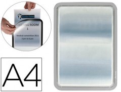 MOLDURA PORTA-ANUNCIO MAGNETICO TARIFOLD DIN A4 EN PVC COR C