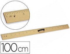 REGUA FAIBO DE PLASTICO IMITACAO EM MADEIRA 1MT