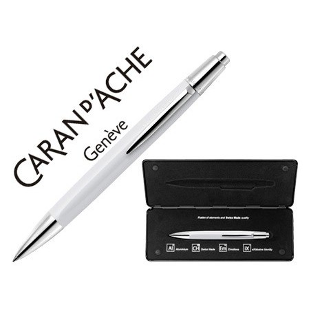ESFEROGRAFICA CARAN D'ACHE ALCHEMIX CORPO LACADO BLANCA ADOR