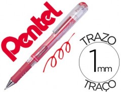 12un ROLLER PENTEL HYBRID GEL K230M PONTA DE 1,0 MM COR VERM