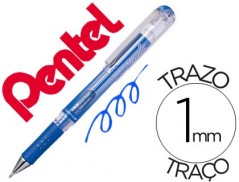 12un ROLLER PENTEL HYBRID GEL K230M PONTA DE 1,0 MM COR AZUL