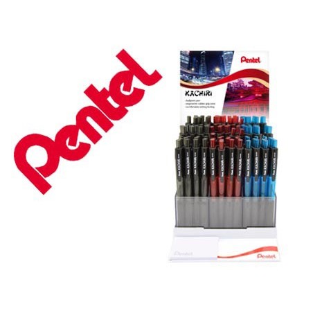 ESFEROGRAFICA PENTEL BK457 KACHIRI PONTA 0,7 MM EXPOSITOR CO