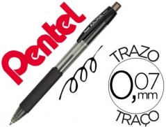 12un ESFEROGRAFICA PENTEL BK457 KACHIRI PONTA 0,7 MM COR PRE