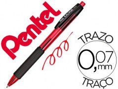 12un ESFEROGRAFICA PENTEL BK457 KACHIRI PONTA 0,7 MM COR VER