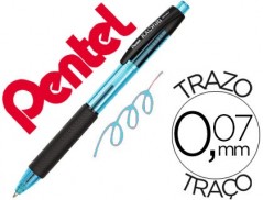 12un ESFEROGRAFICA PENTEL BK457 KACHIRI PONTA 0,7 MM COR AZU