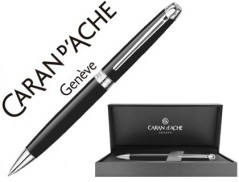 ESFEROGRÁFICA CARAN D'ACHE LEMAN EBONY LACA CHINA PRETA ADOR