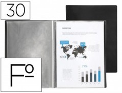 CAPA CATALOGO LIDERPAPEL COM ESPIRAL 30 BOLSAS POLIPROPILENO