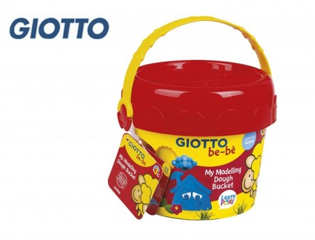 PASTA GIOTTO BEBE PARA MODELAR CUBO MAXI COM ACESSORIOS DERM