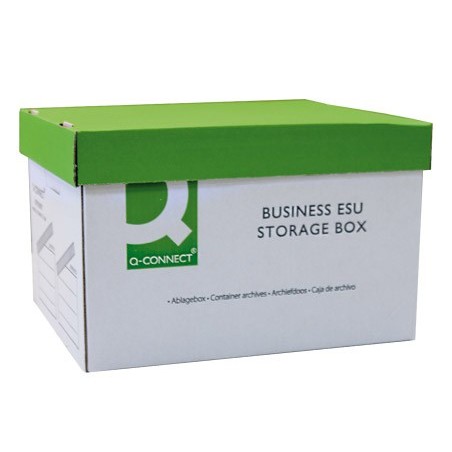 CAIXA DE ARQUIVO DEFINITIVO Q-CONNECT CARTAO MONTAGEM AUTOMA