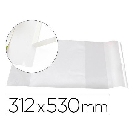 25un FORRA LIVROS LIDERPAPEL COM ABA AJUSTAVEL ADESIVO 312 X