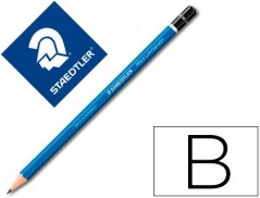 12un LAPIS DE GRAFITE STAEDTLER MARS LUMOGRAPH 100 B UNIDADE