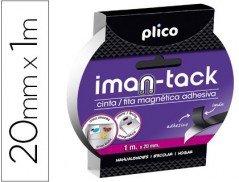 FITA ADESIVA PLICO IMAN 20MM X 1M