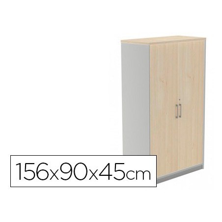 ARMARIO ROCADA COM TRES PRATELEIRAS E DUAS PORTAS INTEIRAS S