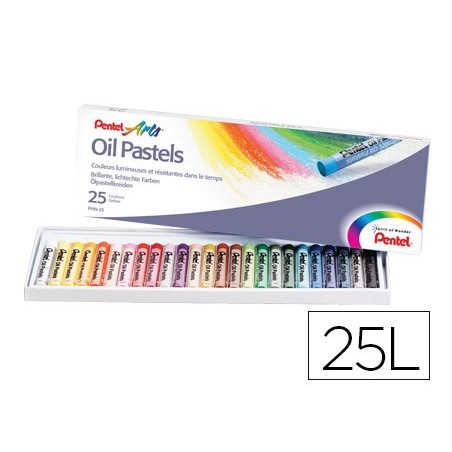 PASTEIS DE OLEO PENTEL ARTS 25 CORES