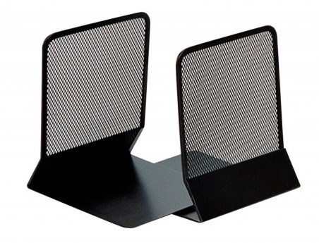 APOIA LIVROS METALICO Q-CONNECT KF15098 PRETO -CONJUNTO -135