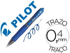 12un ESFEROGRAFICA PILOT G-2 PIXIE AZUL TINTA GEL RETRACTIL