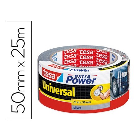 FITA ADESIVA TESA AMERICANA 25 MT X 50 MM EXTRA POWER COR PR