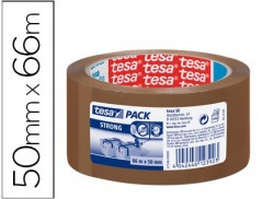 FITA ADESIVA TESA CASTANHA STRONG 66 MT X 50 MM PARA EMBALAG