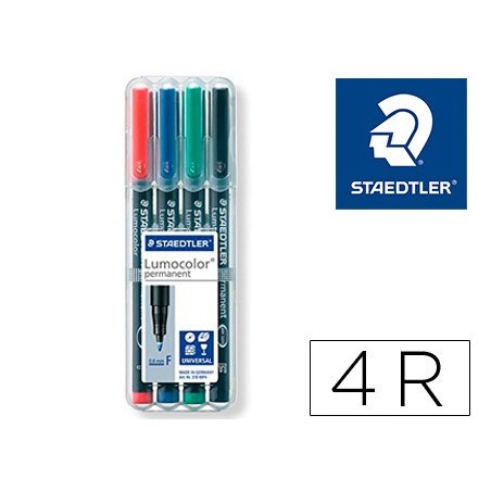 MARCADOR STAEDTLER LUMOCOLOR RETROPROJECCAO 318-5 PONTA 0,6M